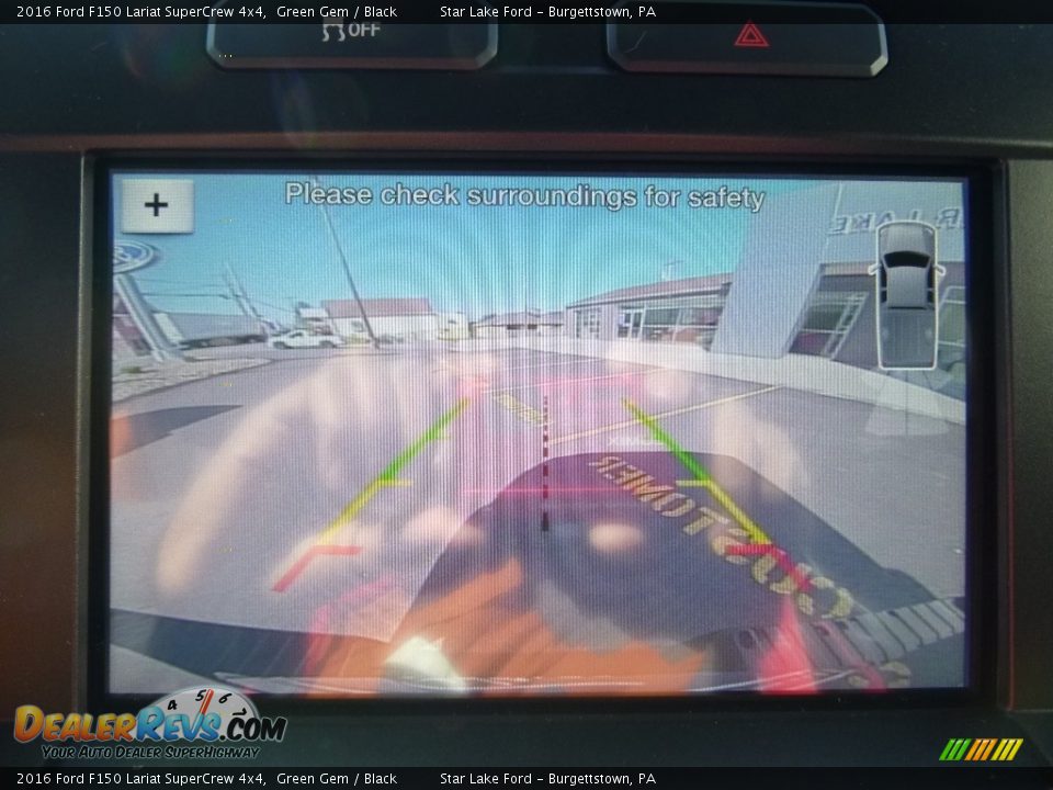2016 Ford F150 Lariat SuperCrew 4x4 Green Gem / Black Photo #19