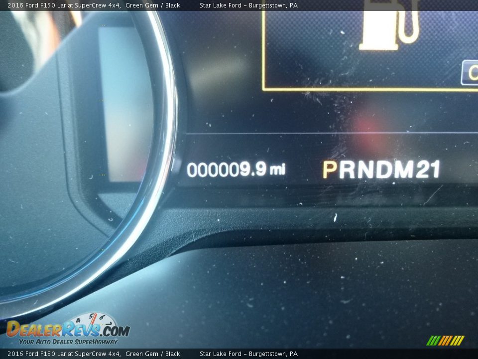 2016 Ford F150 Lariat SuperCrew 4x4 Green Gem / Black Photo #20
