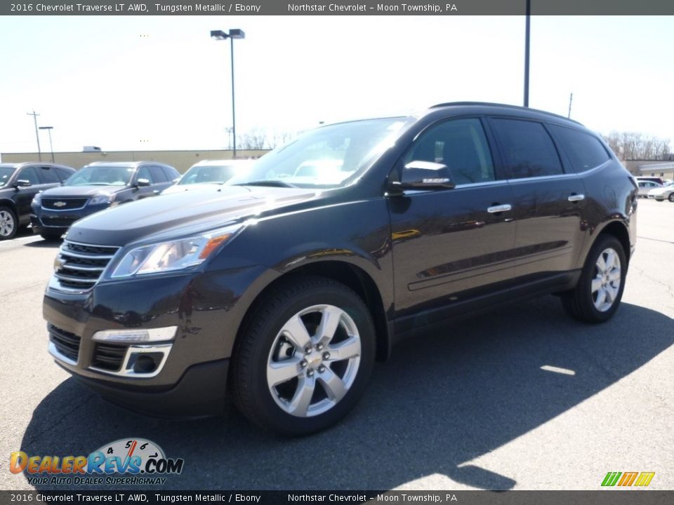 2016 Chevrolet Traverse LT AWD Tungsten Metallic / Ebony Photo #1
