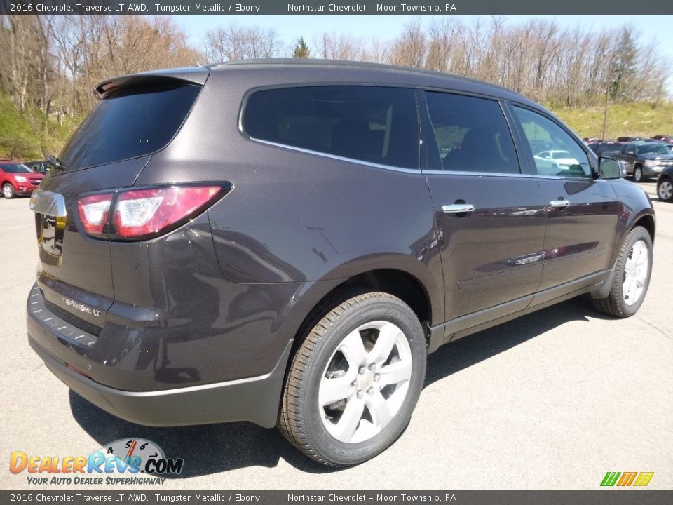 2016 Chevrolet Traverse LT AWD Tungsten Metallic / Ebony Photo #5