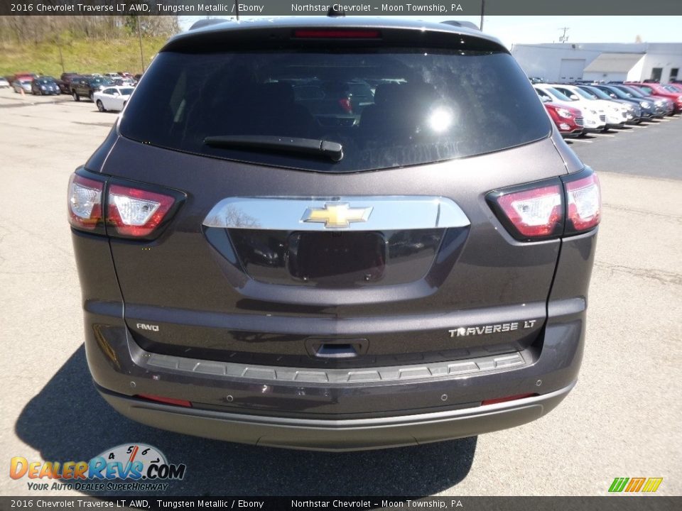 2016 Chevrolet Traverse LT AWD Tungsten Metallic / Ebony Photo #6