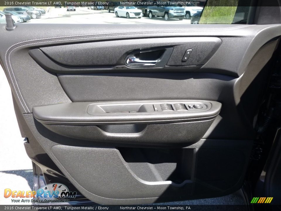 2016 Chevrolet Traverse LT AWD Tungsten Metallic / Ebony Photo #14