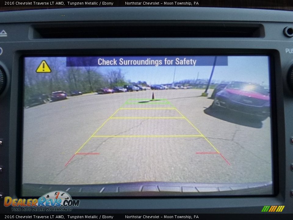 2016 Chevrolet Traverse LT AWD Tungsten Metallic / Ebony Photo #19