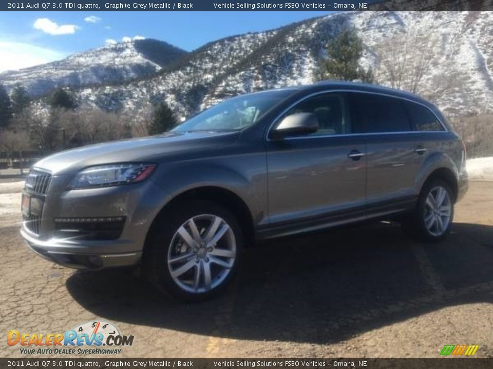 2011 Audi Q7 3.0 TDI quattro Graphite Grey Metallic / Black Photo #1