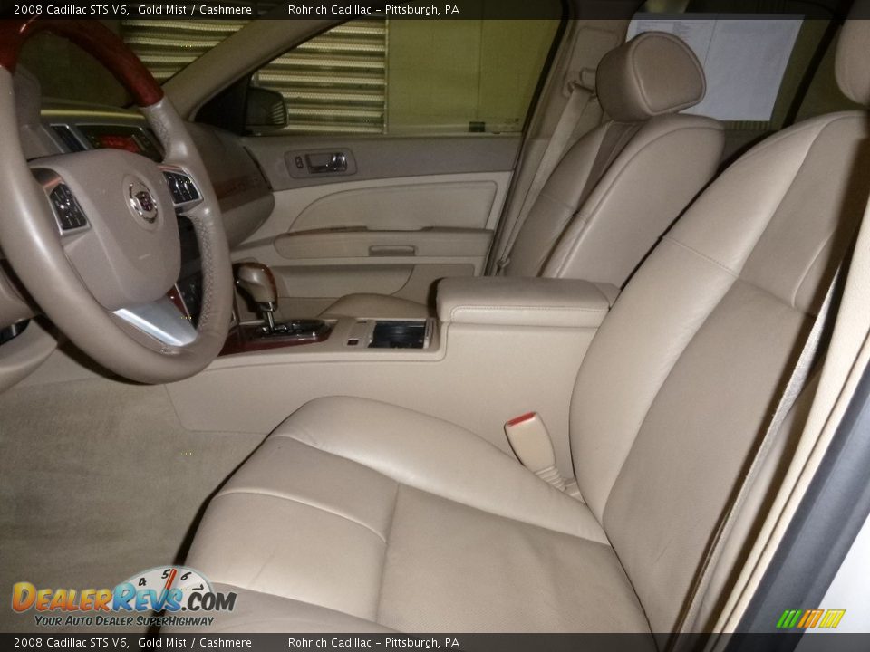 2008 Cadillac STS V6 Gold Mist / Cashmere Photo #5