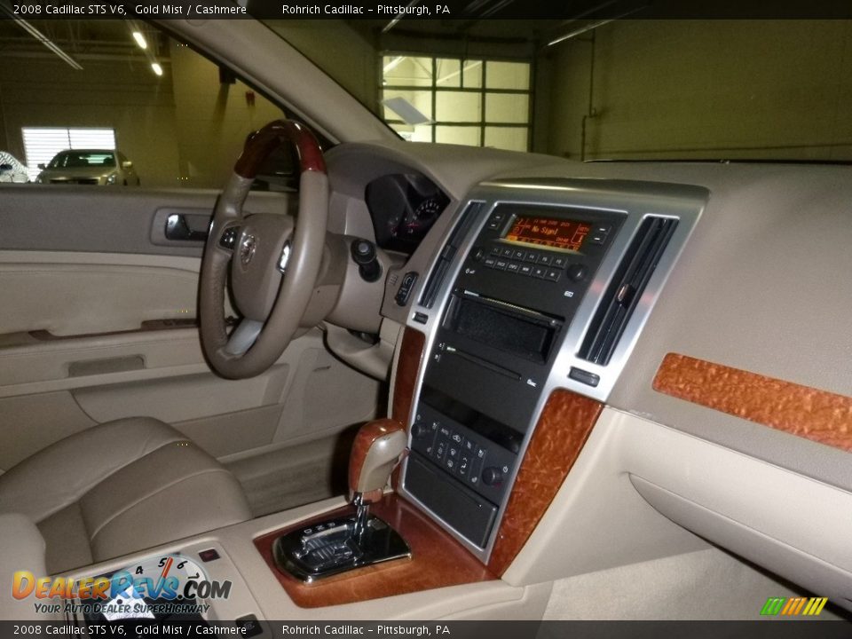 2008 Cadillac STS V6 Gold Mist / Cashmere Photo #11