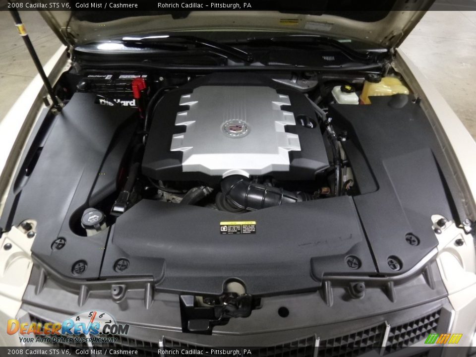 2008 Cadillac STS V6 Gold Mist / Cashmere Photo #16