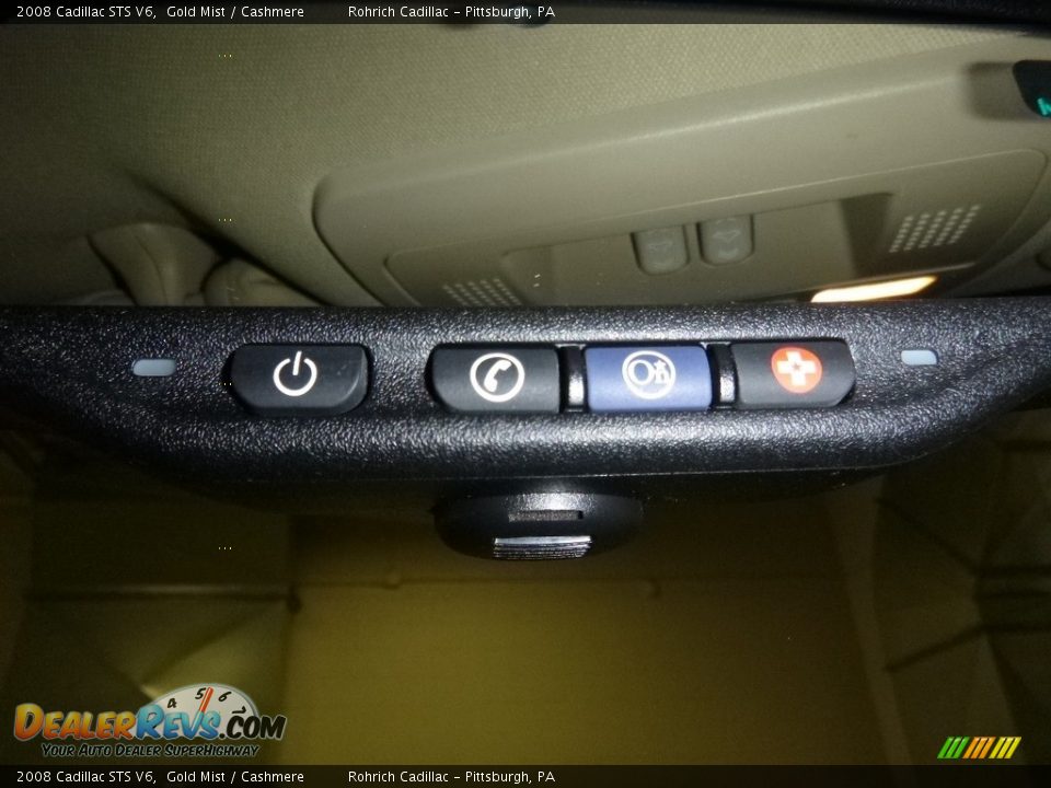 2008 Cadillac STS V6 Gold Mist / Cashmere Photo #23