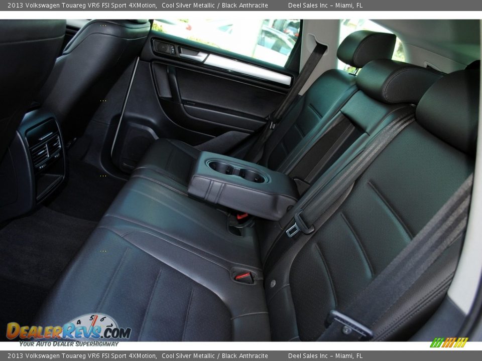 2013 Volkswagen Touareg VR6 FSI Sport 4XMotion Cool Silver Metallic / Black Anthracite Photo #11