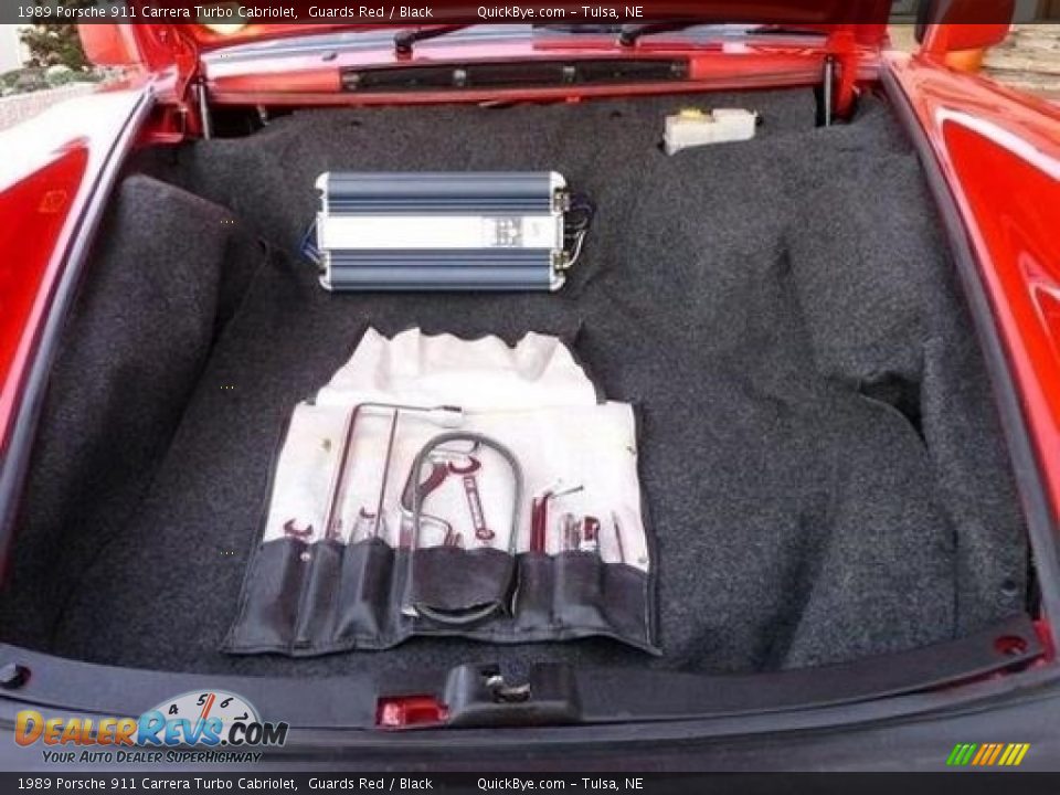 Tool Kit of 1989 Porsche 911 Carrera Turbo Cabriolet Photo #16