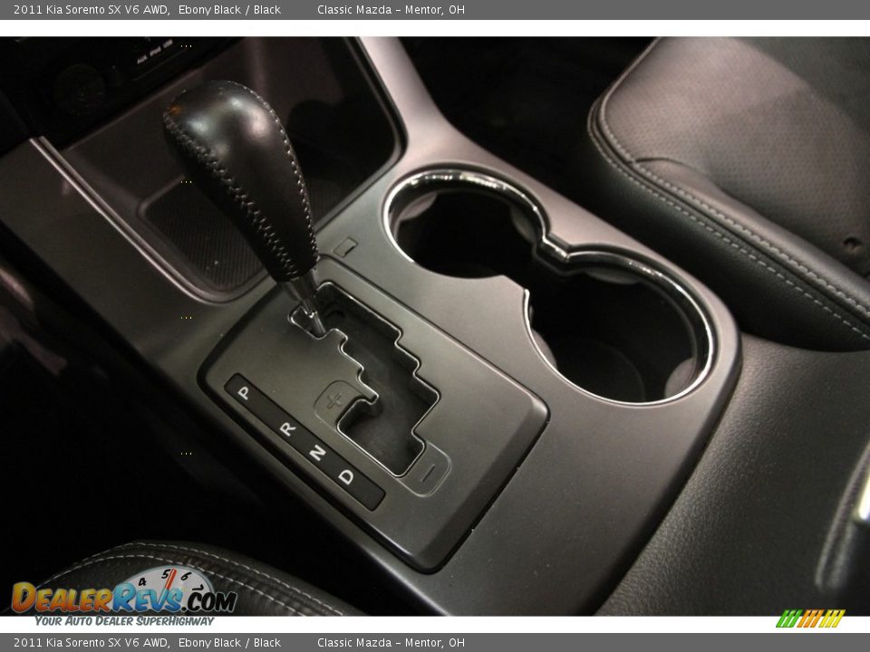 2011 Kia Sorento SX V6 AWD Ebony Black / Black Photo #13