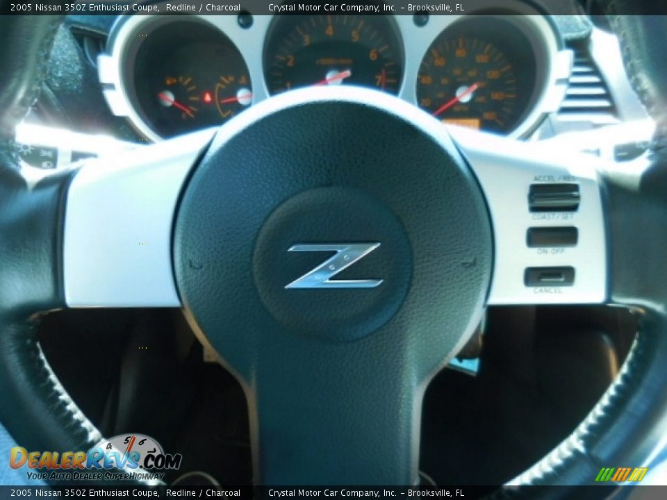 2005 Nissan 350Z Enthusiast Coupe Redline / Charcoal Photo #21