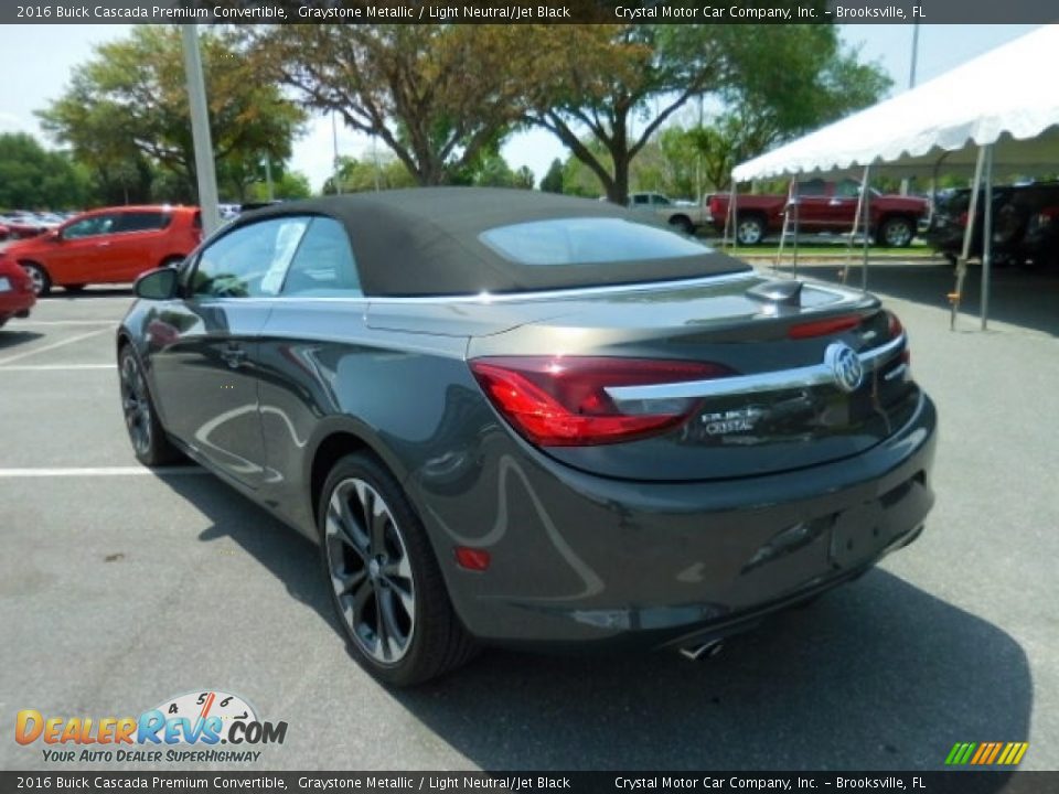 Graystone Metallic 2016 Buick Cascada Premium Convertible Photo #3