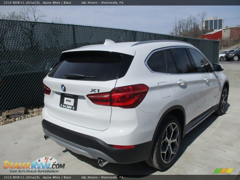 2016 BMW X1 xDrive28i Alpine White / Black Photo #4