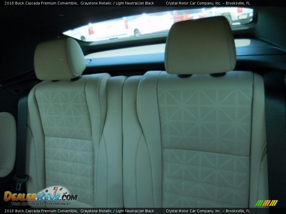 2016 Buick Cascada Premium Convertible Graystone Metallic / Light Neutral/Jet Black Photo #5