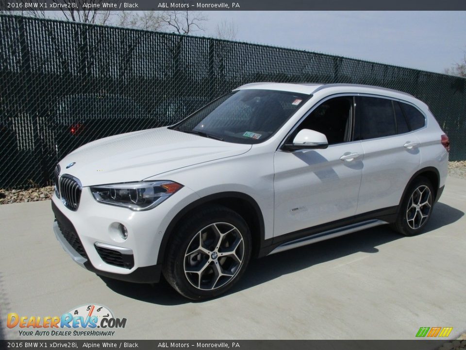 2016 BMW X1 xDrive28i Alpine White / Black Photo #8