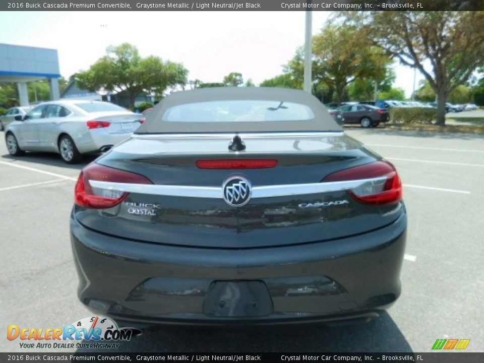 2016 Buick Cascada Premium Convertible Graystone Metallic / Light Neutral/Jet Black Photo #7