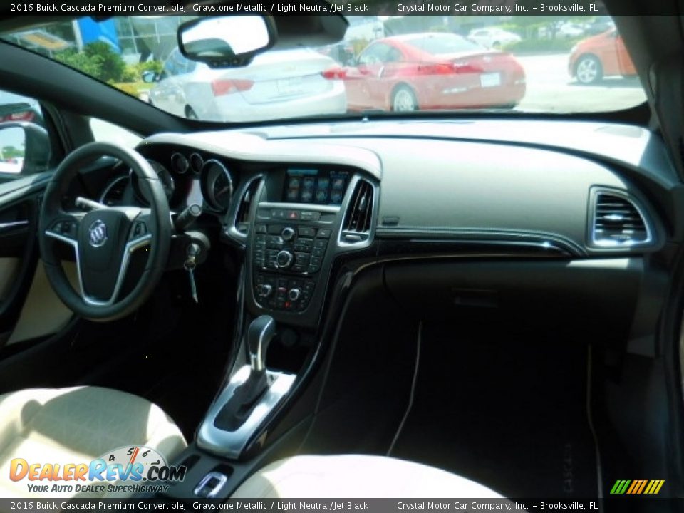 2016 Buick Cascada Premium Convertible Graystone Metallic / Light Neutral/Jet Black Photo #11