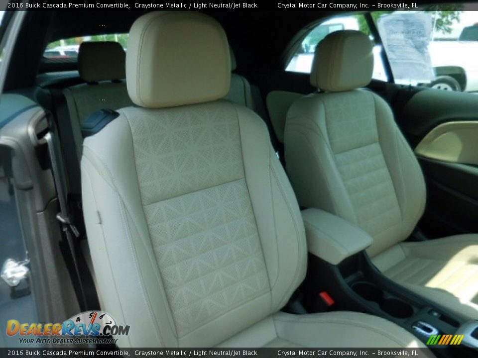 Front Seat of 2016 Buick Cascada Premium Convertible Photo #12