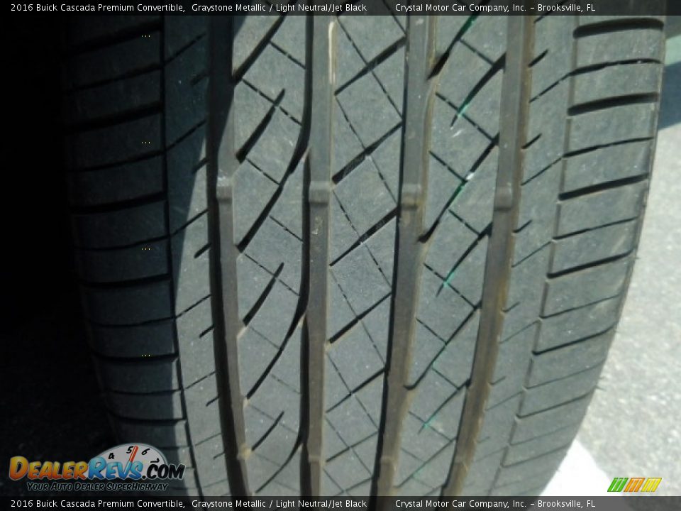 2016 Buick Cascada Premium Convertible Graystone Metallic / Light Neutral/Jet Black Photo #15