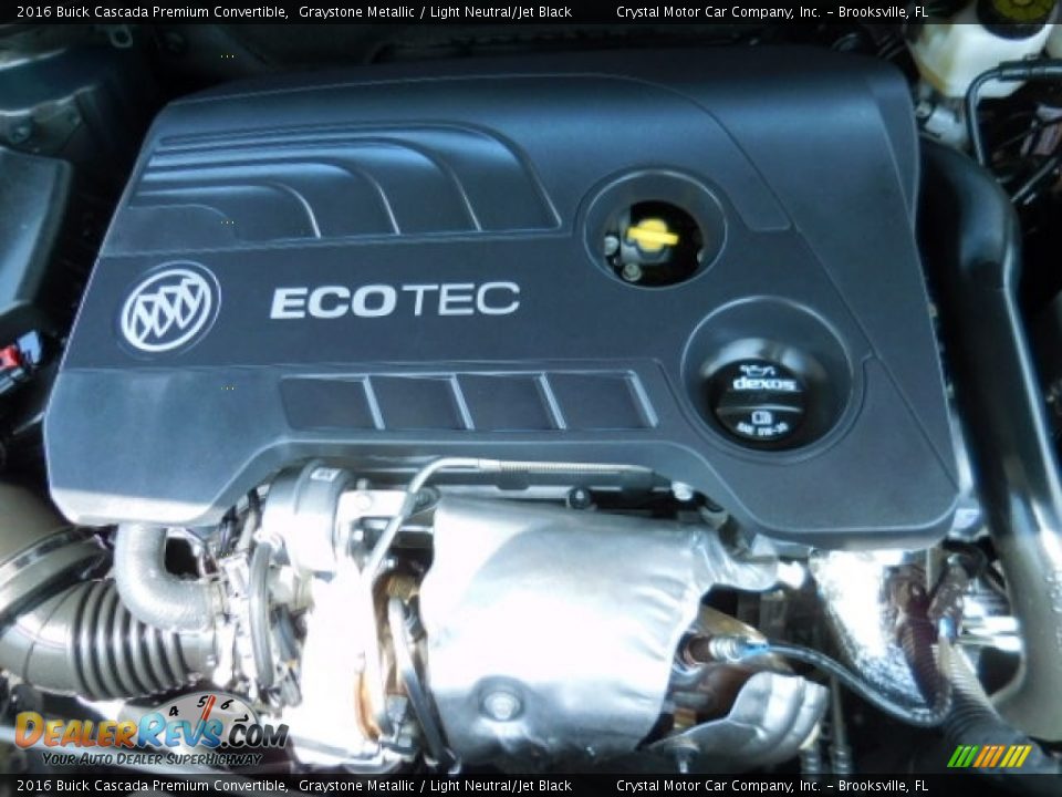 2016 Buick Cascada Premium Convertible 1.6 Liter SIDI Turbocharged DOHC 16-Valve VVT ECOTEC 4 CYlinder Engine Photo #16