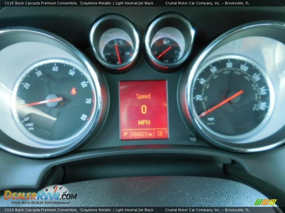 2016 Buick Cascada Premium Convertible Graystone Metallic / Light Neutral/Jet Black Photo #18