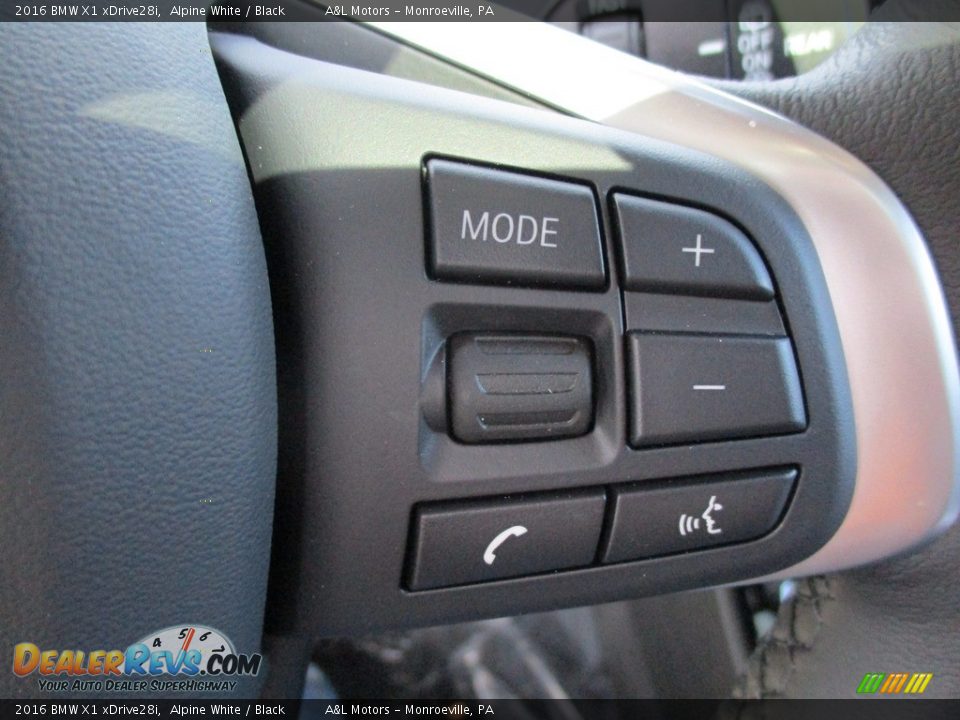 2016 BMW X1 xDrive28i Alpine White / Black Photo #18