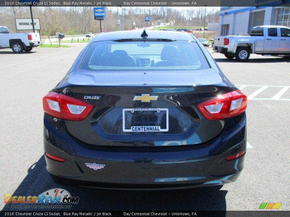 2016 Chevrolet Cruze LS Sedan Blue Ray Metallic / Jet Black Photo #5