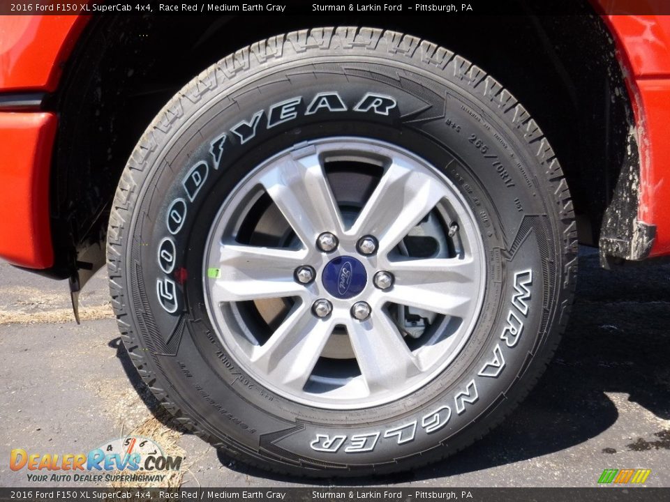 2016 Ford F150 XL SuperCab 4x4 Wheel Photo #7