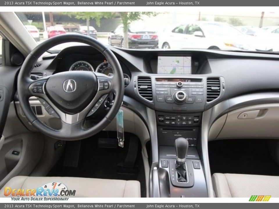 Controls of 2013 Acura TSX Technology Sport Wagon Photo #31