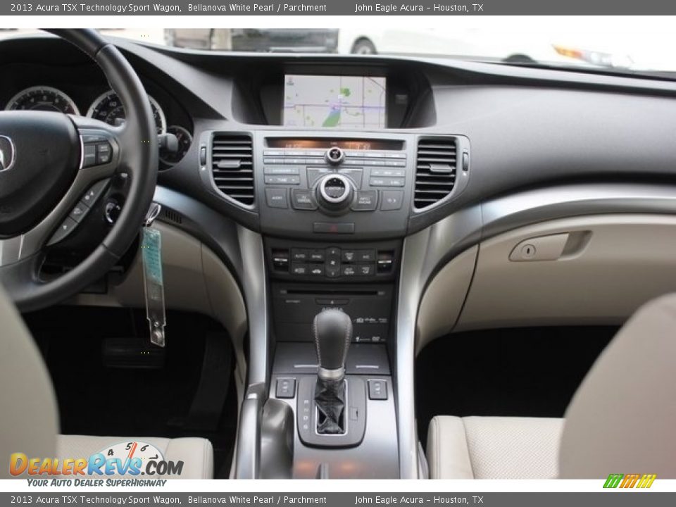Dashboard of 2013 Acura TSX Technology Sport Wagon Photo #32