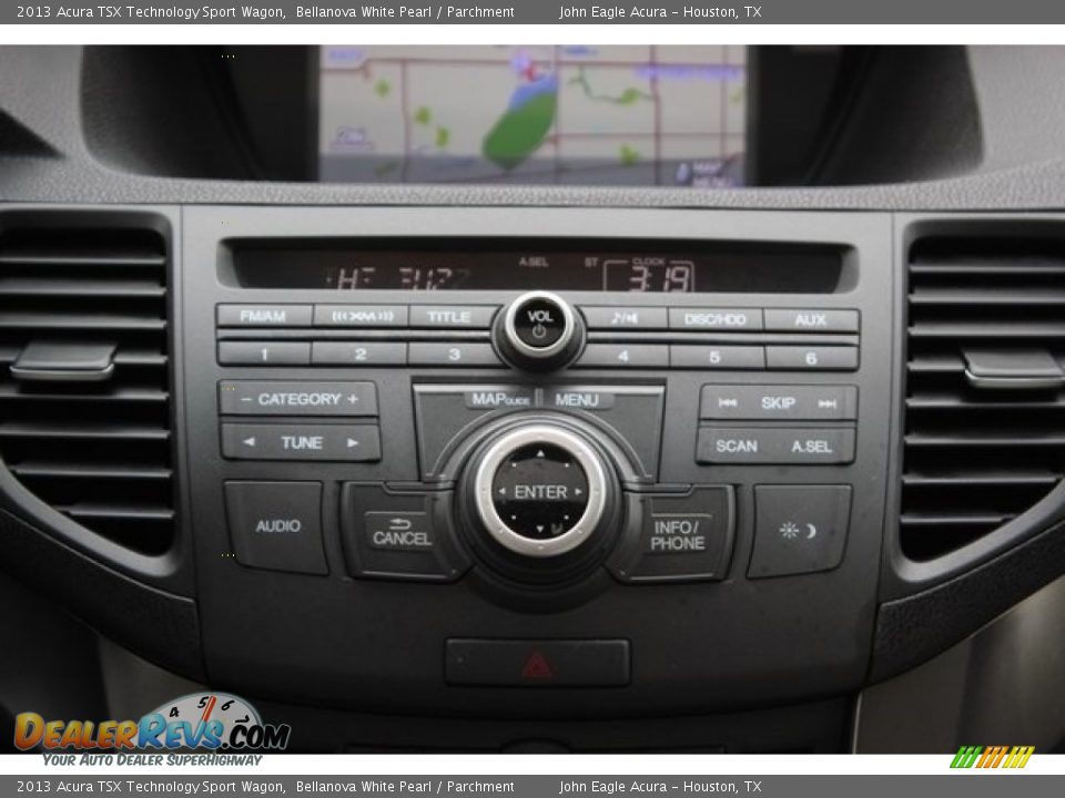 Controls of 2013 Acura TSX Technology Sport Wagon Photo #34
