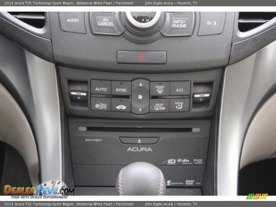 Controls of 2013 Acura TSX Technology Sport Wagon Photo #35