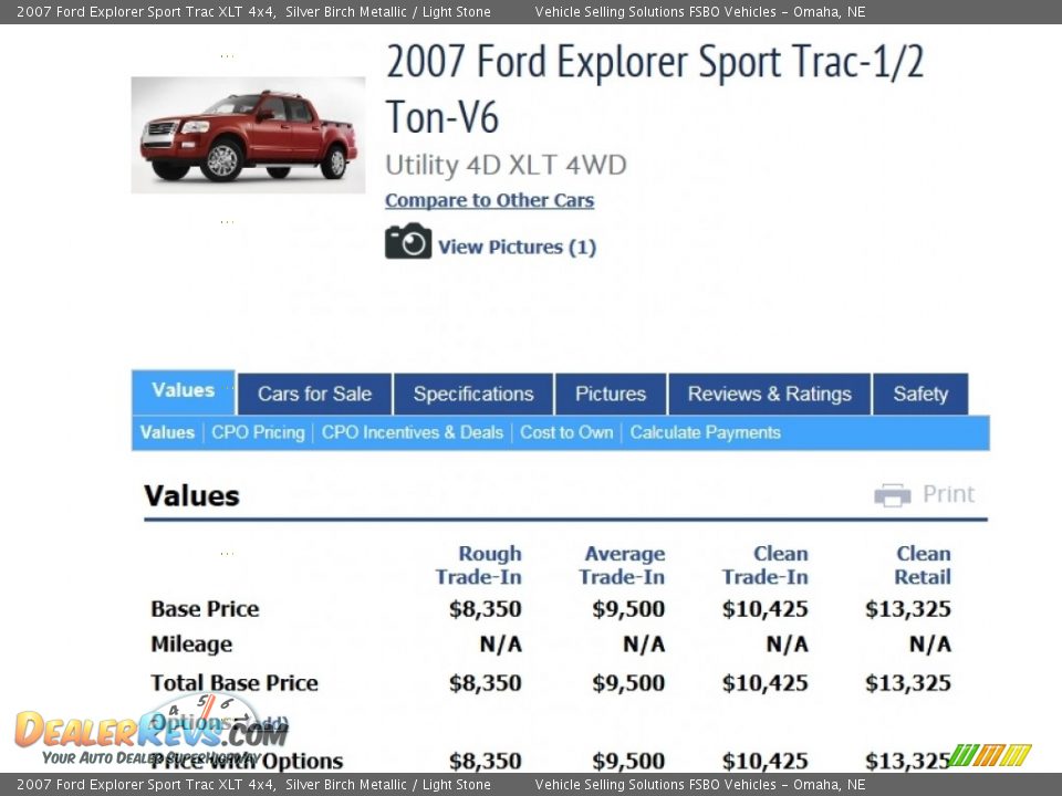 2007 Ford Explorer Sport Trac XLT 4x4 Silver Birch Metallic / Light Stone Photo #15