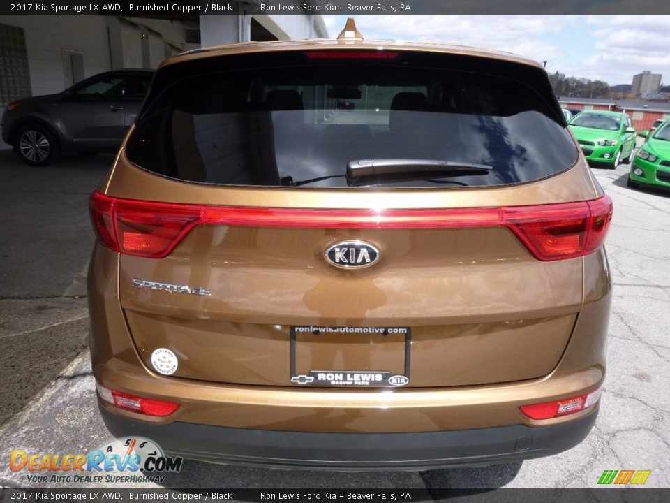 2017 Kia Sportage LX AWD Burnished Copper / Black Photo #3