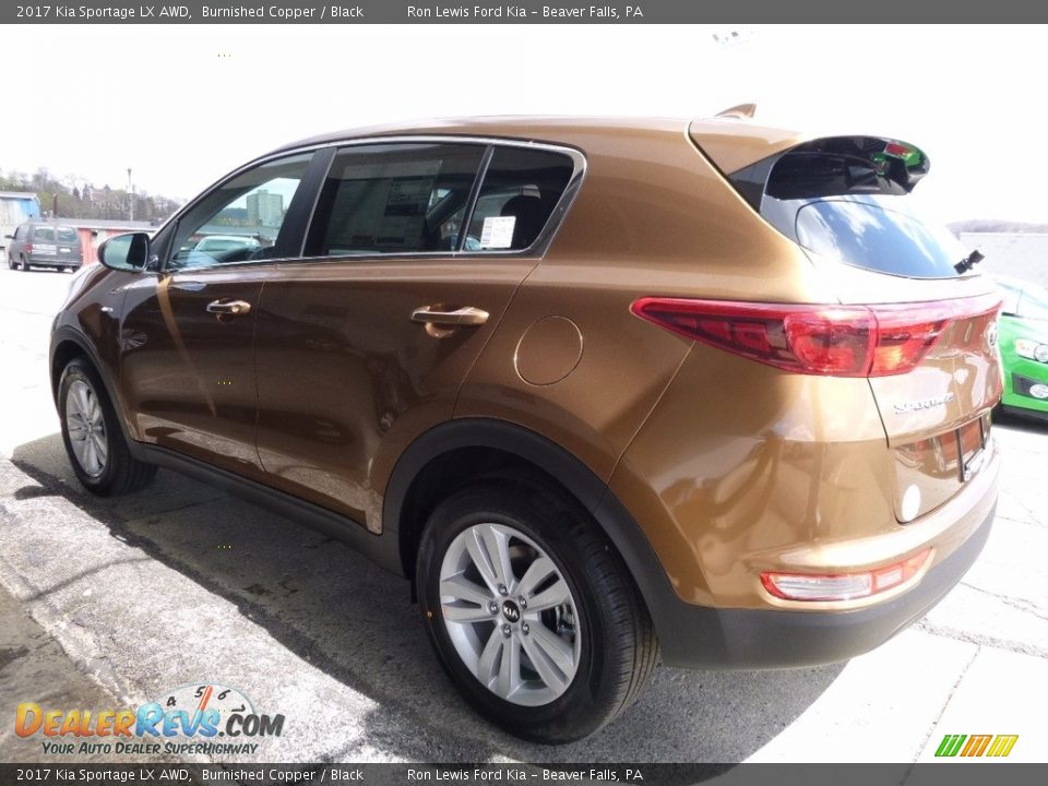 2017 Kia Sportage LX AWD Burnished Copper / Black Photo #4