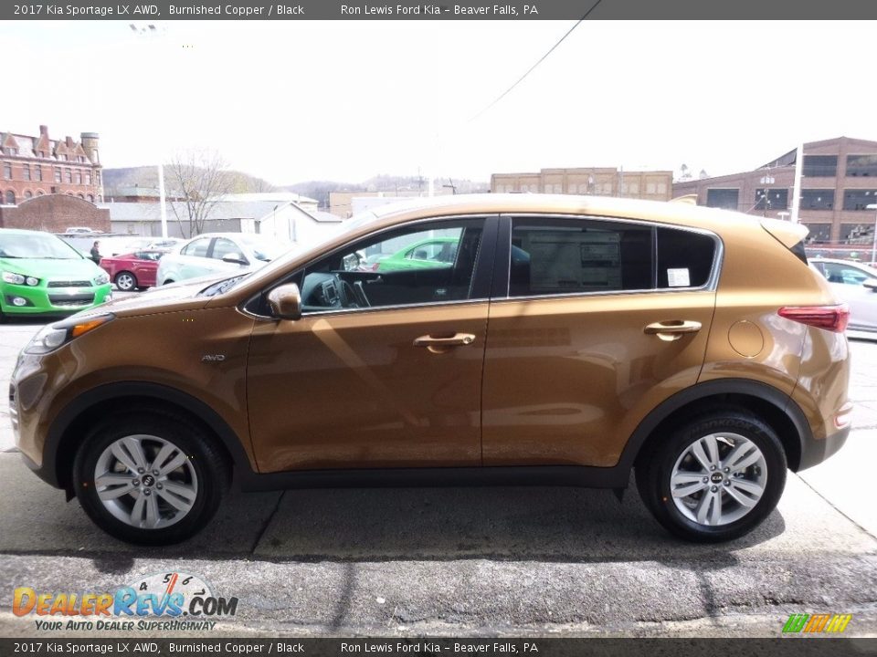 2017 Kia Sportage LX AWD Burnished Copper / Black Photo #5