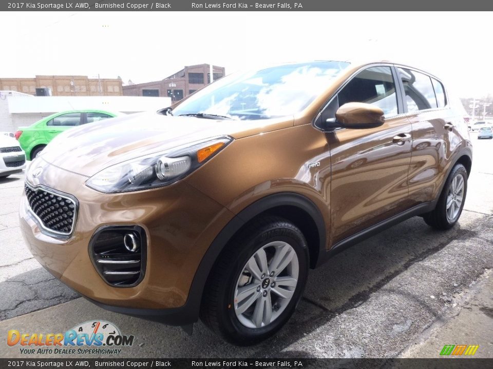2017 Kia Sportage LX AWD Burnished Copper / Black Photo #6