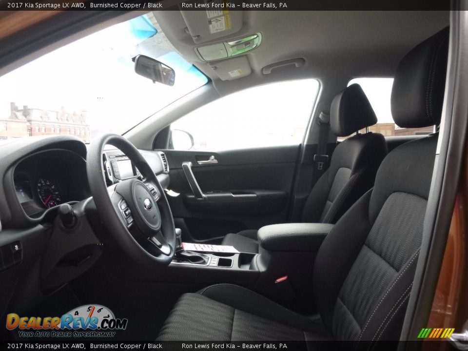 2017 Kia Sportage LX AWD Burnished Copper / Black Photo #10
