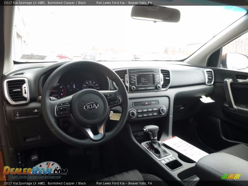 2017 Kia Sportage LX AWD Burnished Copper / Black Photo #12