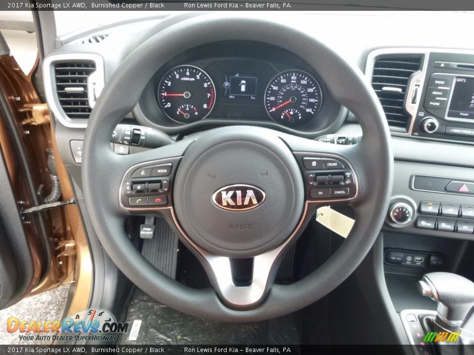 2017 Kia Sportage LX AWD Burnished Copper / Black Photo #15