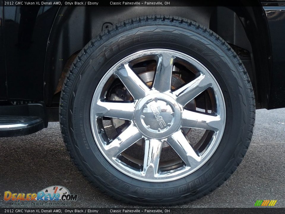 2012 GMC Yukon XL Denali AWD Onyx Black / Ebony Photo #5