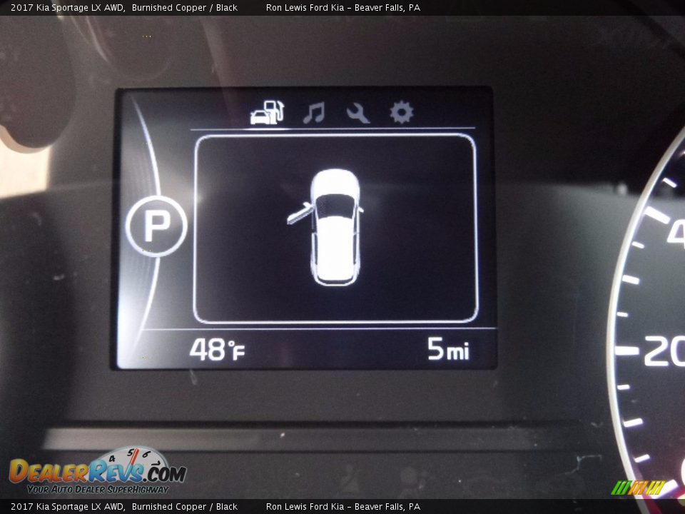 2017 Kia Sportage LX AWD Burnished Copper / Black Photo #20