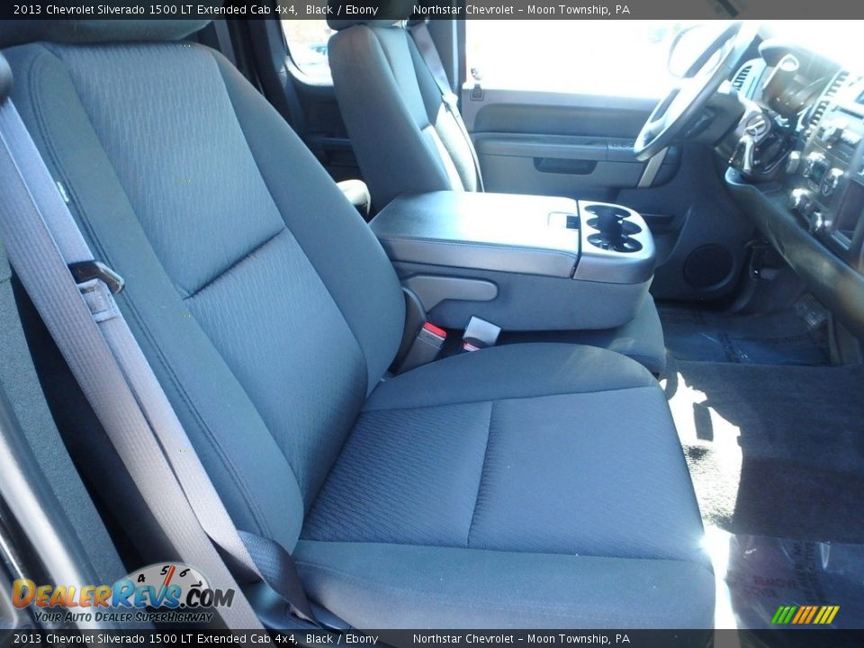 2013 Chevrolet Silverado 1500 LT Extended Cab 4x4 Black / Ebony Photo #14
