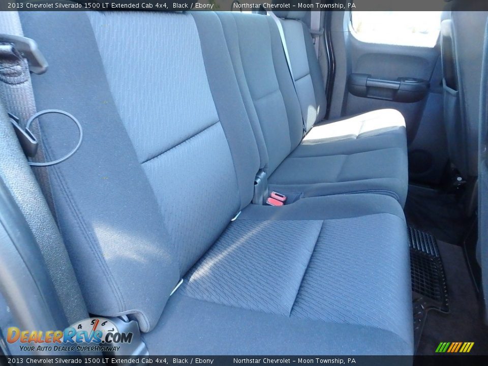 2013 Chevrolet Silverado 1500 LT Extended Cab 4x4 Black / Ebony Photo #17