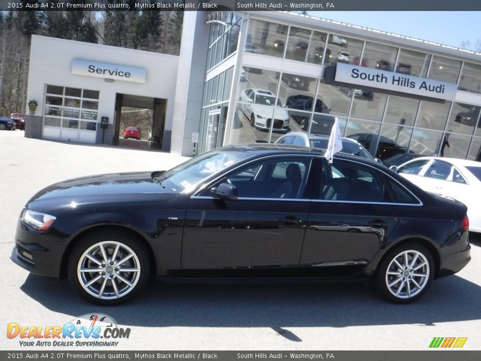 2015 Audi A4 2.0T Premium Plus quattro Mythos Black Metallic / Black Photo #2