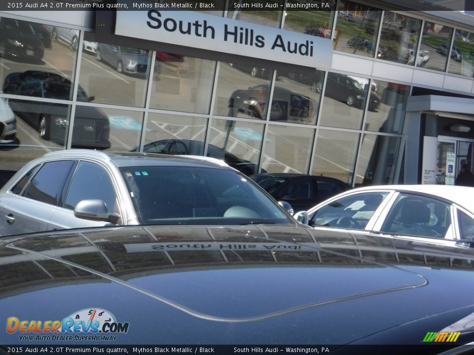 2015 Audi A4 2.0T Premium Plus quattro Mythos Black Metallic / Black Photo #3