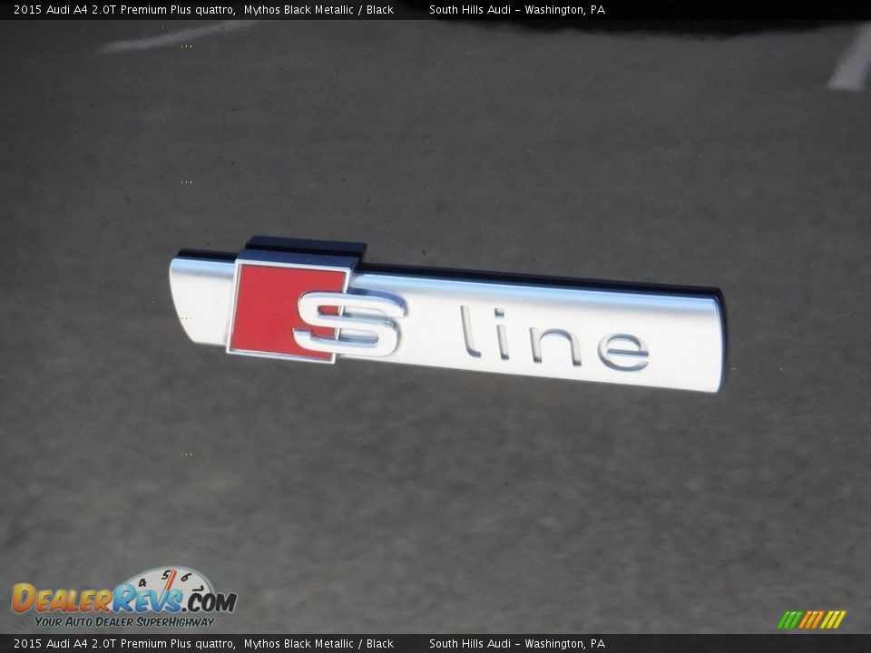 2015 Audi A4 2.0T Premium Plus quattro Mythos Black Metallic / Black Photo #5