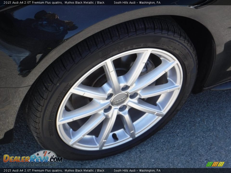 2015 Audi A4 2.0T Premium Plus quattro Mythos Black Metallic / Black Photo #7
