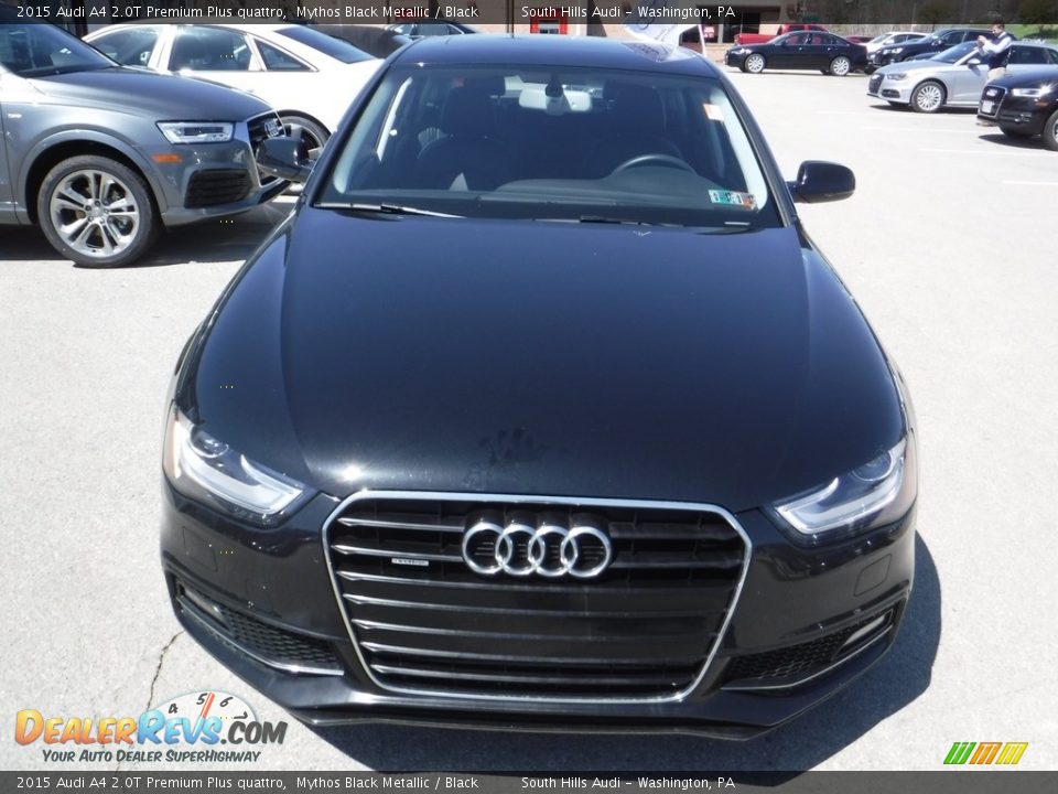2015 Audi A4 2.0T Premium Plus quattro Mythos Black Metallic / Black Photo #8